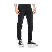 TD-Denim 5-Pocket Stretch Slim-Fit Jeans Replay , Black , Heren