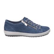 Casual veterschoenen voor dames Legero , Blue , Dames