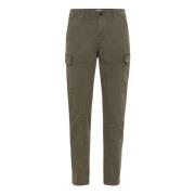 Cargo broek met smalle pasvorm Camel Active , Green , Heren