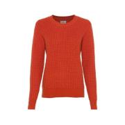 Stijlvolle Pullover voor Vrouwen Camel Active , Red , Dames