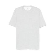 Grijze korte mouw T-shirt Brunello Cucinelli , Gray , Heren