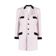 Tweekleurige single-breasted blazer Maison Margiela , Pink , Dames