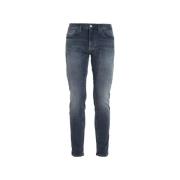 Blauwe Jeans voor Mannen en Vrouwen Tommy Hilfiger , Blue , Heren