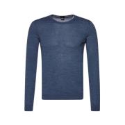 Stijlvolle Pullover Sweater Hugo Boss , Blue , Heren