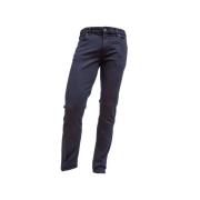 Marineblauwe Jeans voor Perfecte Pasvorm Alberto , Blue , Heren