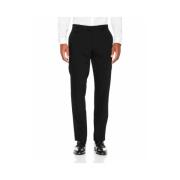 Heren Pantalon Stijl Enrico Brax , Black , Heren