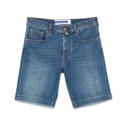 Blauwe Klassieke Five-Pocket Jeans Jacob Cohën , Blue , Heren