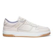 Beige nubuck Sneak-Air sneaker voor heren Santoni , Beige , Heren