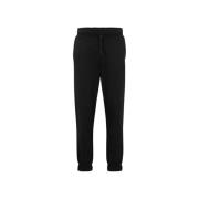 Klassieke Stoffen Broek Hugo Boss , Black , Heren