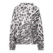 Zachte Luipaardprint Pullover Monari , Multicolor , Dames