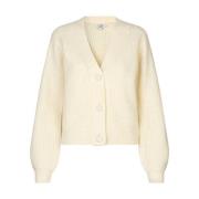 Zachte Tribeca Cardigan Trui mbyM , White , Dames