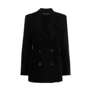 Dubbelrijige blazer Antonino Valenti , Black , Dames