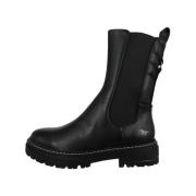 Zwarte Chelsea Boot Mustang , Black , Dames