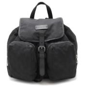 Pre-owned Canvas backpacks Gucci Vintage , Black , Dames