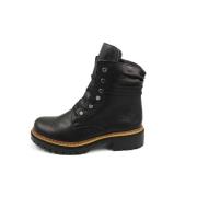 Lace-up Boots Rieker , Black , Dames