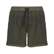 Army Green Nylon Shorts met Elastische Taille RefrigiWear , Green , He...