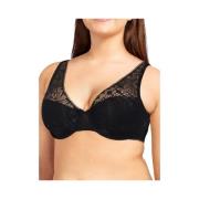 Kanten Beugel BH met Strik Detail Chantelle , Black , Dames