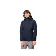 Stormy Point Waterdichte Jas Nachtblauw Jack Wolfskin , Blue , Dames