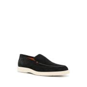 Loafers Santoni , Black , Heren