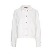 Elegante Blazer voor Heren Tommy Hilfiger , White , Dames