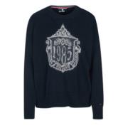 Stijlvolle Pullover Sweater Tommy Hilfiger , Blue , Dames