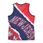 NBA Jumbotron Basketbal Tanktop Mitchell & Ness , Multicolor , Heren