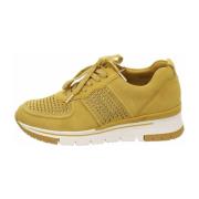 Gele Sneakers Tamaris , Yellow , Dames