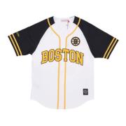 Boston Red Sox Hockeyshirt Mitchell & Ness , White , Heren