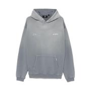 Klassieke Grijze Hoodie met Zak Represent , Gray , Heren