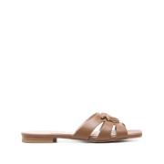 Cut-Out Camel Brown Schoenen Pinko , Brown , Dames