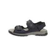 Blauwe Sandalen 372002 Waldläufer , Blue , Heren