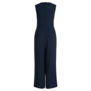 Mouwloze Navy Overall Jumpsuit Betty & Co , Blue , Dames