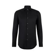 Stijlvolle Herenshirts Hugo Boss , Black , Heren