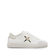 Witte Vogel Geborduurde Sneakers Axel Arigato , White , Dames