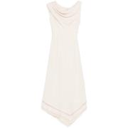 Beige Jurk met Verborgen Sluiting Faithfull the brand , Beige , Dames