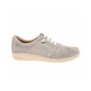 Grijze Veterschoenen Hartjes , Gray , Dames