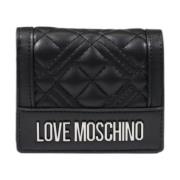 Kleine Damesportemonnee Lente/Zomer Collectie Love Moschino , Black , ...