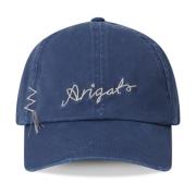 Seam Distressed Cap Axel Arigato , Blue , Unisex