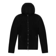 Shearling capuchonjas in Nero zwart Giorgio Brato , Black , Heren