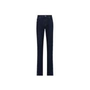 Dierenprint Straight-Leg Jeans Roberto Cavalli , Blue , Heren