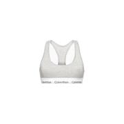 Grijze Katoenen Ondergoed Dames Collectie Calvin Klein , Gray , Dames