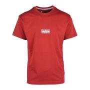 Katoenen T-shirt Bikkembergs , Red , Heren