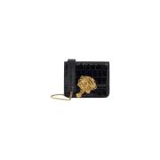 Tijger Bezaaide Mini Schoudertas Roberto Cavalli , Black , Dames