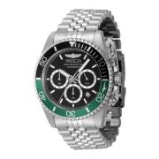 Pro Diver Quartz Horloge - Zwarte Wijzerplaat Invicta Watches , Gray ,...