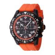 Flight Commander Quartz Horloge Invicta Watches , Black , Heren