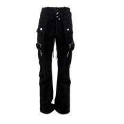 Cargo broek met dubbele taille Dolce & Gabbana , Black , Dames