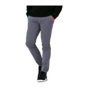 Slim Fit Grijze Chino Broek Boss Orange , Gray , Heren