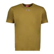 Groene T-Just-OD T-shirt voor mannen Diesel , Green , Heren