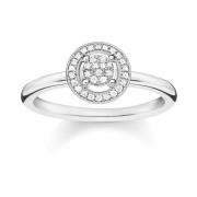 Dames Ring Sterling Zilver D_Tr0008-725-14-56 Thomas Sabo , Gray , Dam...