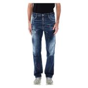 Denim Jeans 642 Dsquared2 , Blue , Heren